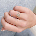Oval Solitaire Lab Grown Diamond Engagement Ring